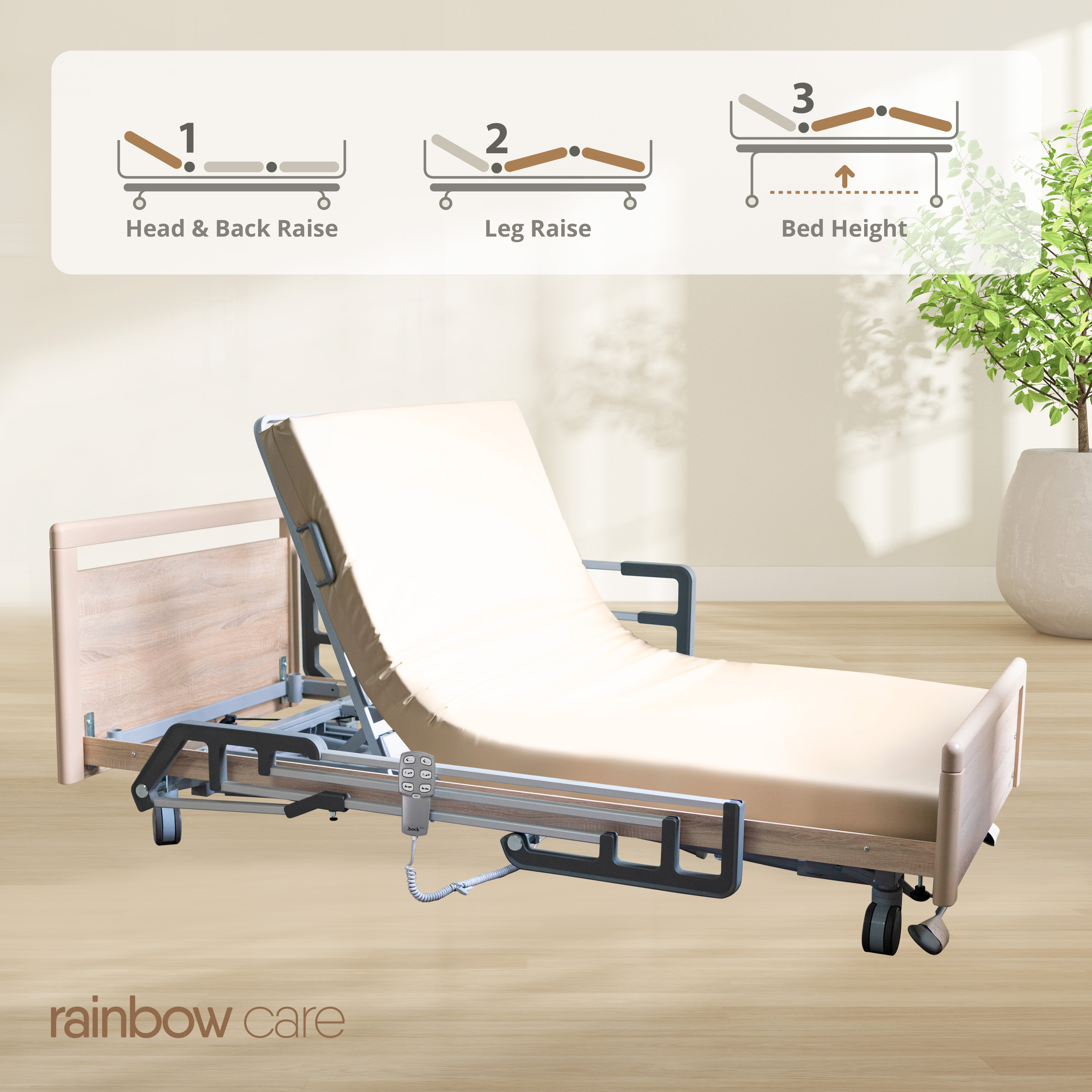 Bock Livorno Foldable Side Rails